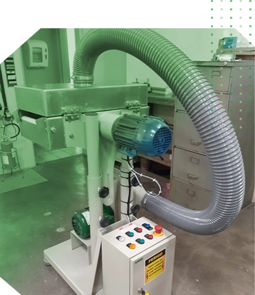Secador de Espaguetes Termoplásticos